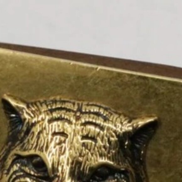 GG Plus Monogram Blooms Plaque Beige Multicolor Dry Rose Belt Size 90/36 - Picture 13 of 15